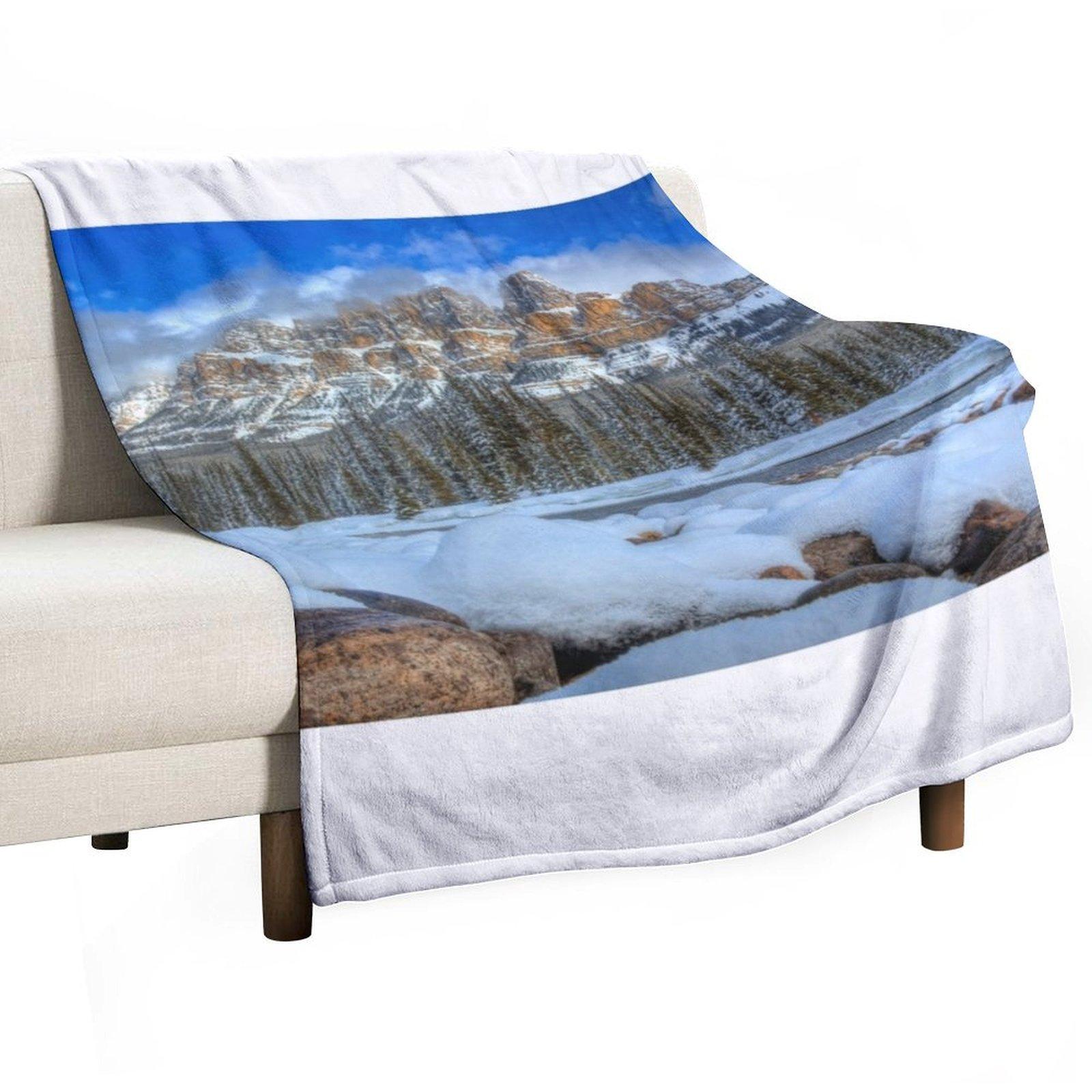 

Castle Rocks Throw Blanket Blankets Sofas Of Decoration Luxury Designer Blankets For Bed Sleeping Bag Blankets 30x40in