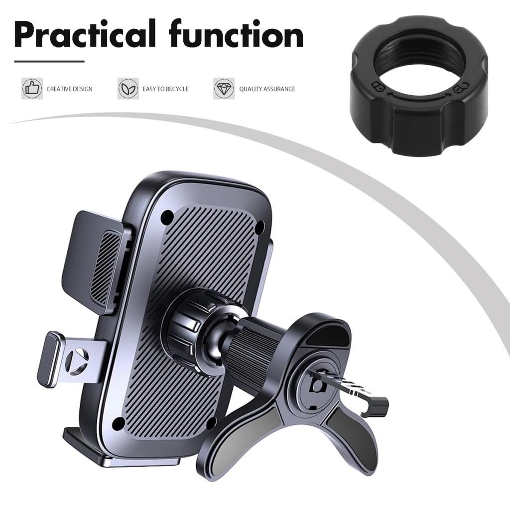 HOMSFOU Ball Joint Fixation Adapter Ring for Car Smartphone Holder,