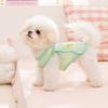 Summer Mesh Dog Vest Breathable Pet Vest Cute Dog Tee Shirt with Metal D-Ring for Small Dogs Outdoor Walks