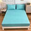 Solid Color Simple Sanded Bedspread Hat Pillowcase Set Single Double Sizes for Home Available for Cross-Border  Amazon