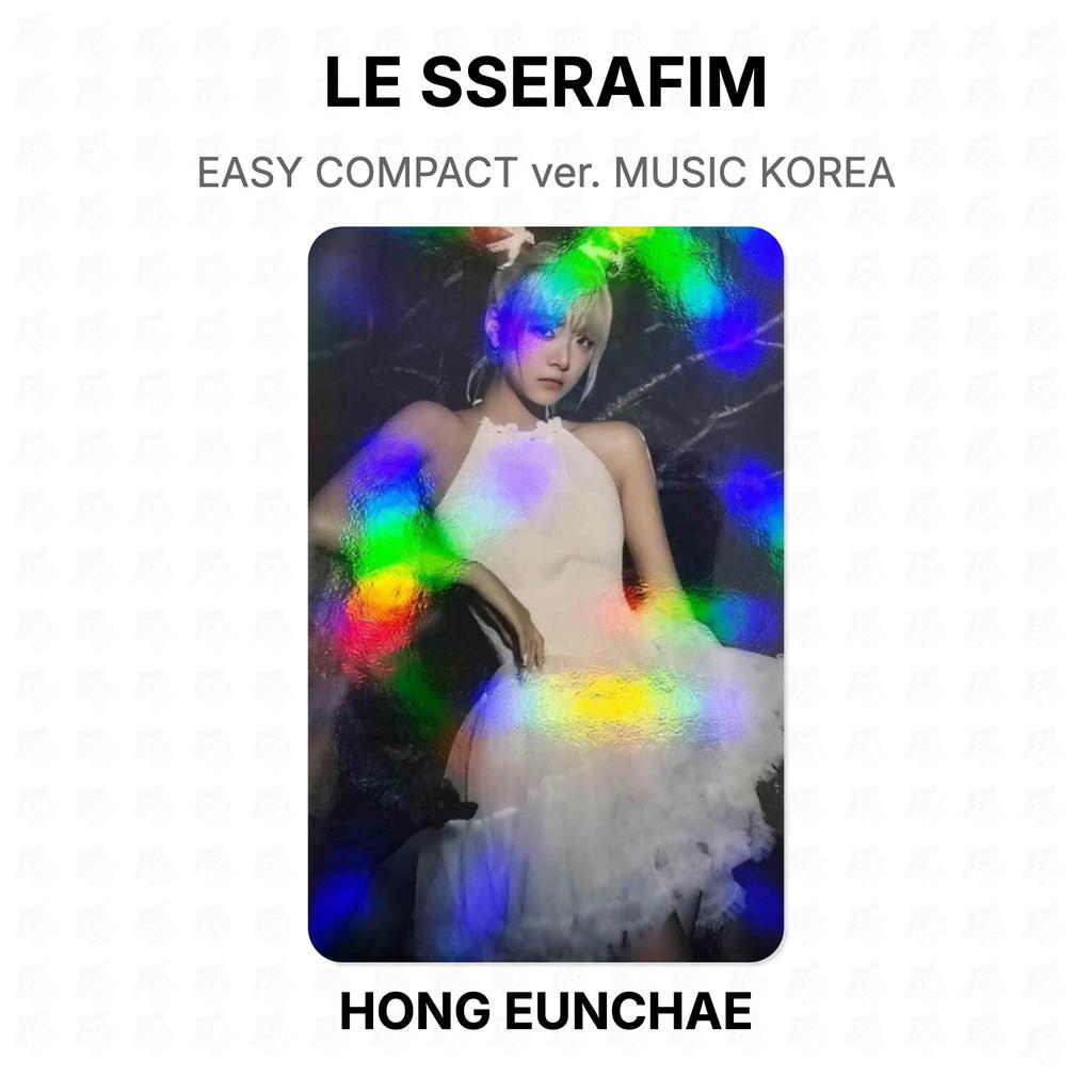 LE SSERAFIM EASY COMPACT ver. MUSIC KOREA Official Photocard