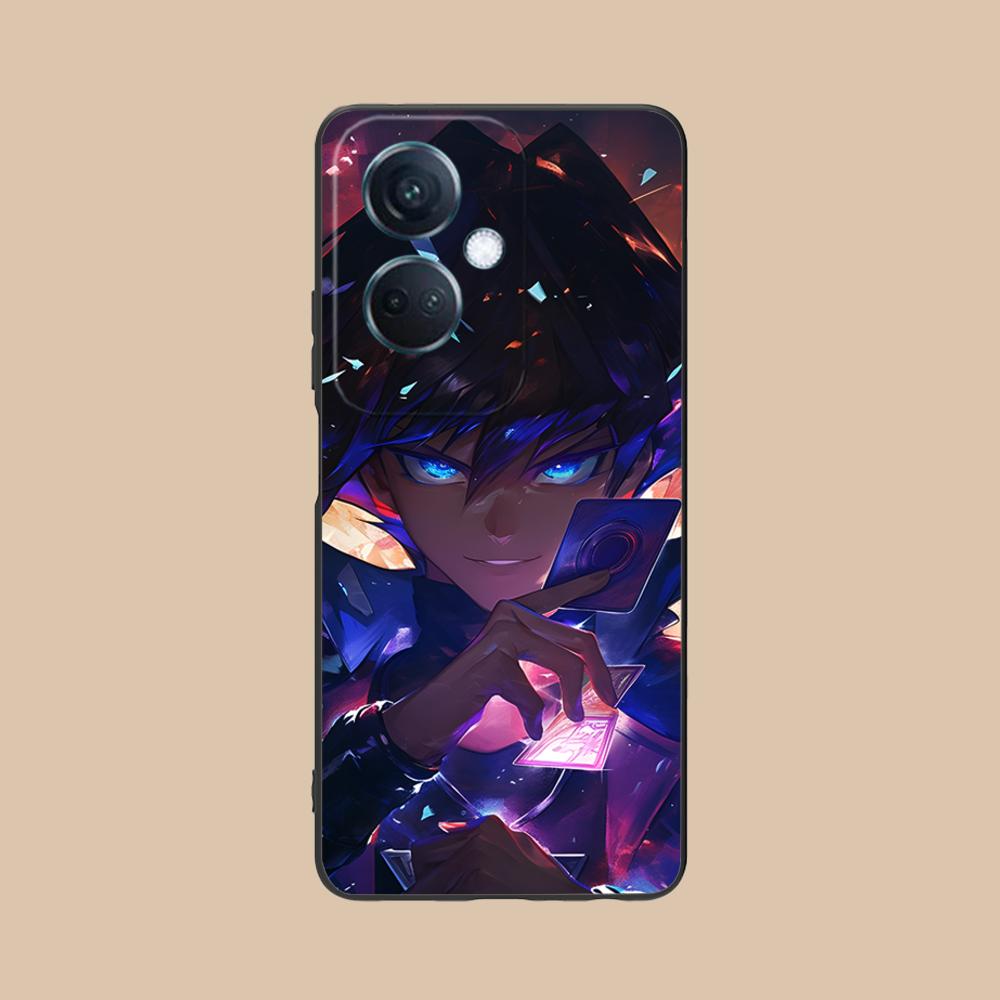 Yugioh Seto Kaiba Phone Case for OPPO Reno 14 13 12 11 10 9 8 7 6 5 F T Pro 5G Soft TPU Shockproof Cover
