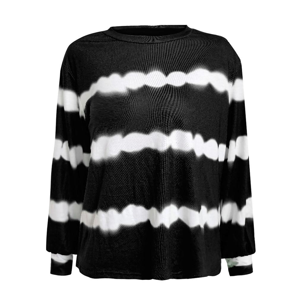 Women's Casual  Solid Color Long Sleeve Top Pullover Sweatshi