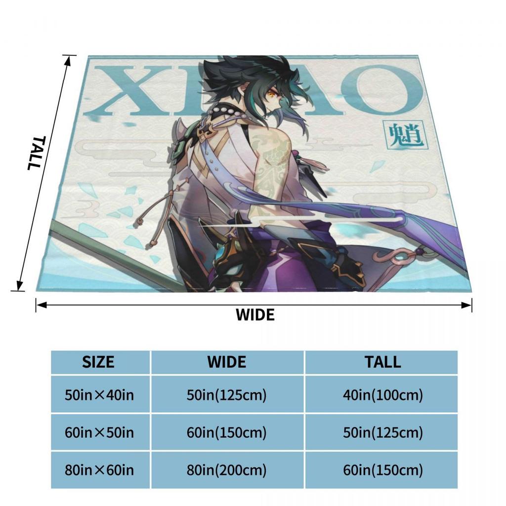 Anime Breathable Super Warm Soft Blanket for Bedding Travel Blanket Flannel