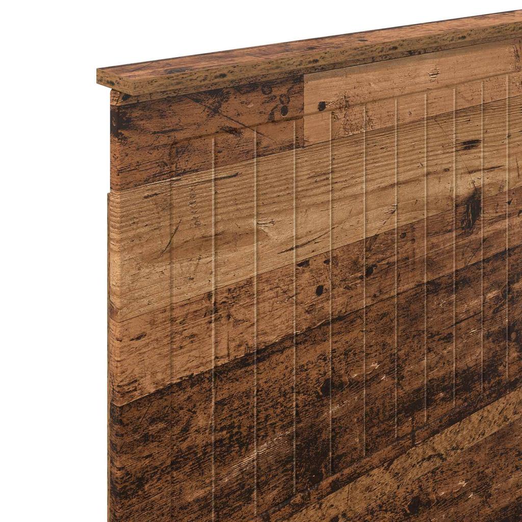 Headboard with Reclaimed Wood Look 100 cm Engineered Wood