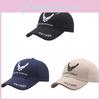 Us Letter Embroidery Baseball Cap Adjustable Unisex Sun Hat Protection