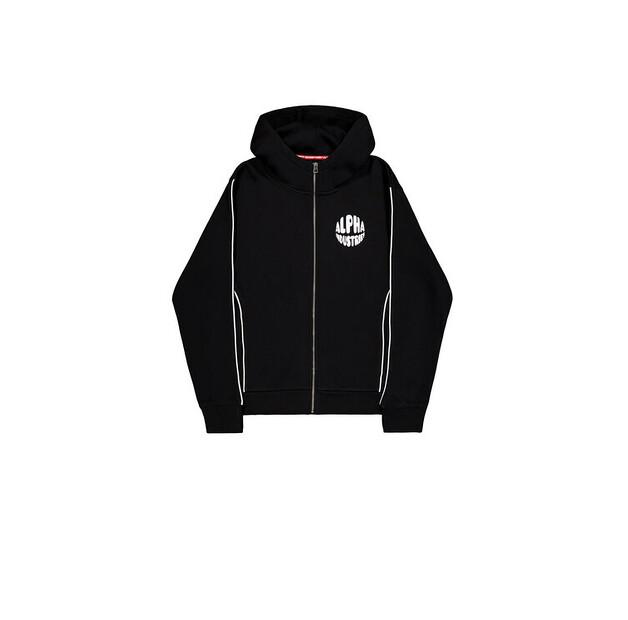 Толстовка с капюшоном Alpha Industries Logo Zip Hoodie EU XXL