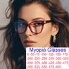 Women Cat Eye Myopia Eyeglasses Anti Blue Light Diopter Minus Prescription Glasses Fashion Near Sight Eyewear