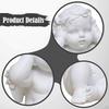 Angel Statue Resin Sculpture Decoration Retro Nordic Style Desktop Ornament for Living Room