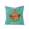 Christmas Single Pillowcase Car Sofa Cushion Cover Home Decor Pillowcase