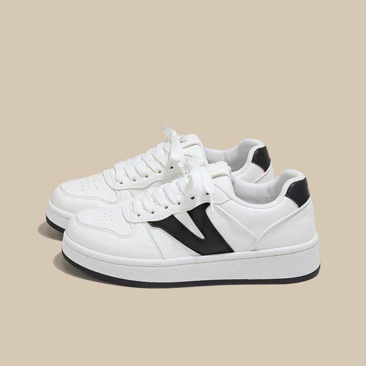 Advanced sense breathable niche design sense thick-soled little white shoes women's 2025 autumn new versatile lightweight casual board shoes