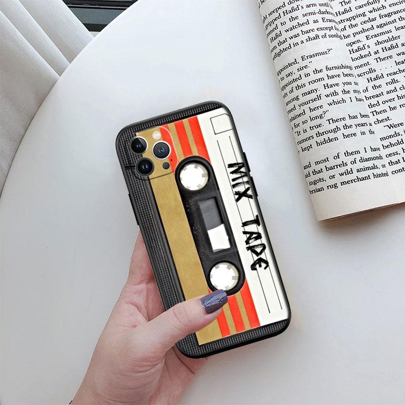 Vintage Boombox Tape Phone Case for Samsung Galaxy A52S A53 A55 A56 A70 A71 A72 A73 F06 F16 F56 S10e S10 S10+ Plus