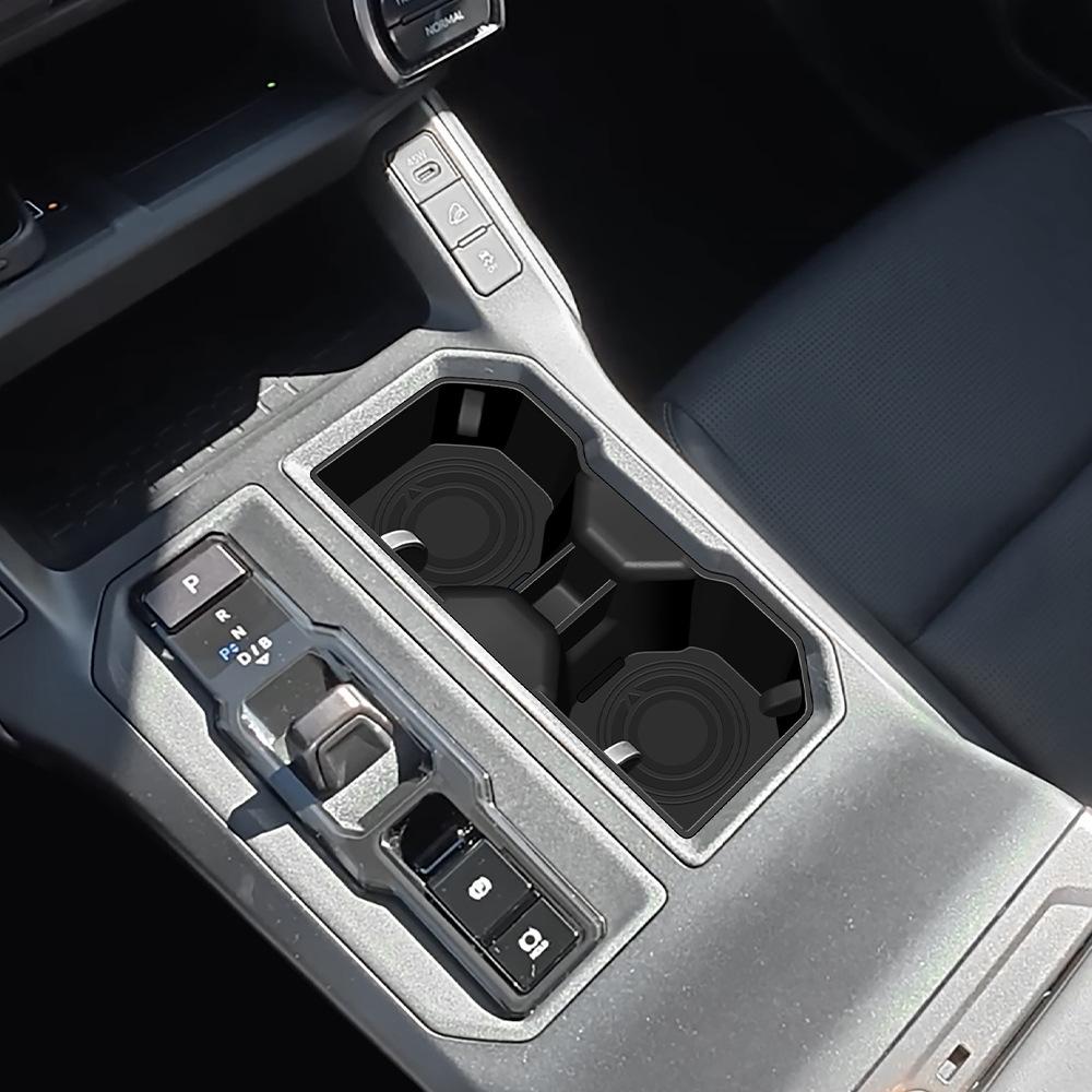For2026 Toyota RAV4 Silicone Center Console Cup Holder Pad Anti-Collision Anti-Noise Accessories Left/Right Hand Drive Universal