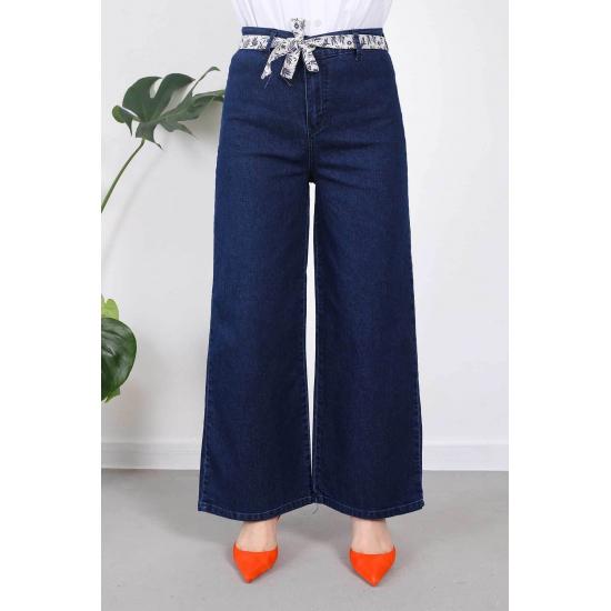 Lockere Damenhose mit hoher Taille