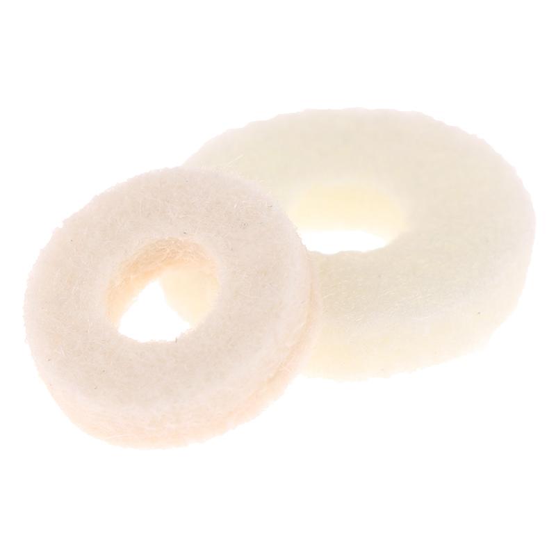 10Pcs Organ Key Felt Washers Pads For Wind Instruments Repair Replacement Parts Music Store Supply Accessories