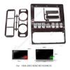 9Inch Car Radio Fascias For Benz Clase E W210 S210 1994-2003 Android Stereo Frame Player 2 Din Head Unit Panel Dash With Cable
