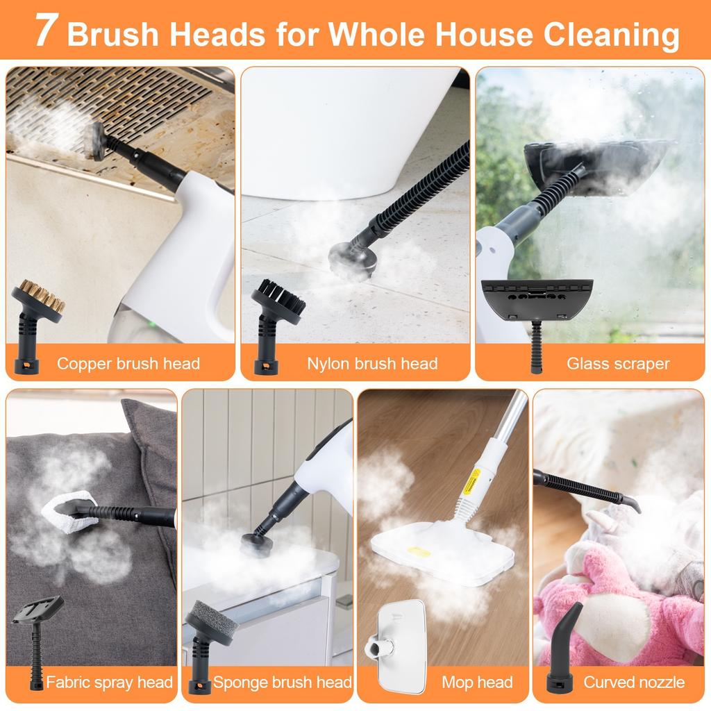 High‑Temperature High‑Pressure Steam Cleaner Multi‑Function Home Kitchen Grease Removal