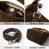 Autumn and Winter New High Mercerized Matte Cowhide Pillow Bag Niche Retro Handbag Commuting Versatile Leather Bag Women