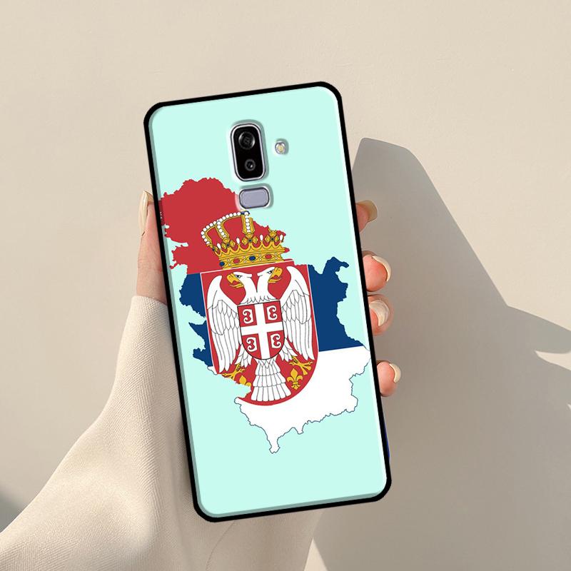 

Крутой чехол с флагом Сербии для Samsung Galaxy J4 J6 Plus 2018 A6 A7 A8 A9 J8 J1 2016 A3 A5 J3 J7 J5 2017 A5 2017 - A520 A520F