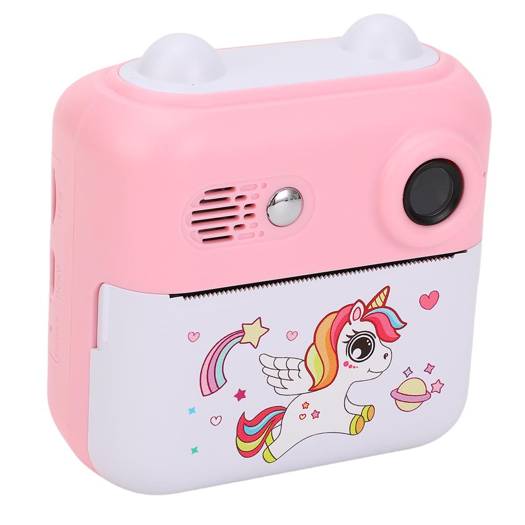 Kinder Sofortbildkamera 24MP 1080P 2,4-Zoll-Bildschirm Lustige Spiele Musikwiedergabe Dual-Objektiv Kinderkamera