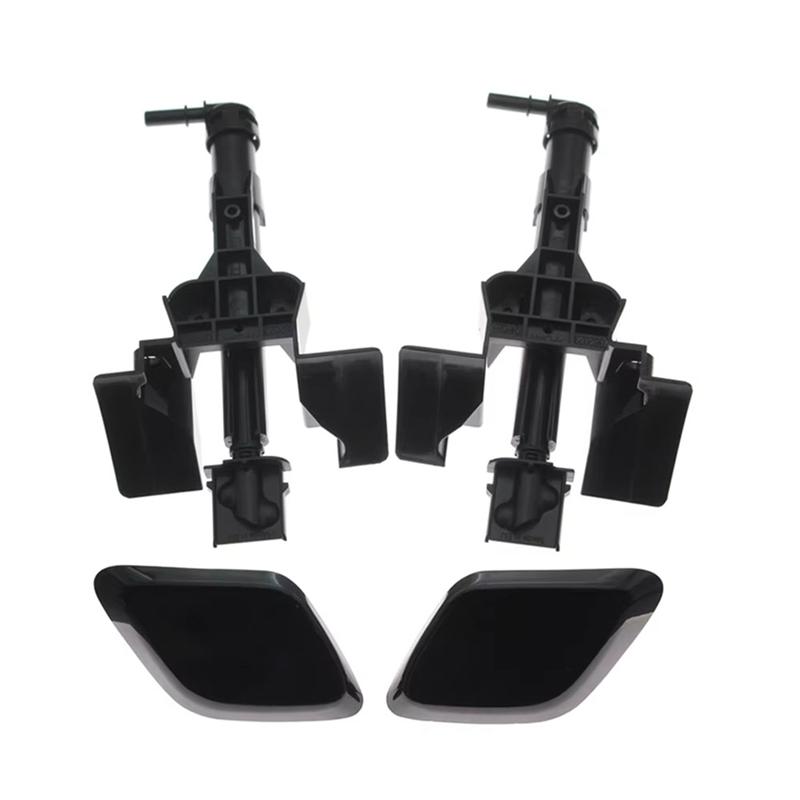 A16P-For Jeep Grand Cherokee 2011-2013 Headlight Washer Nozzle 1Set Front Right& Left Jet Cap 68078293AA 68078292AA