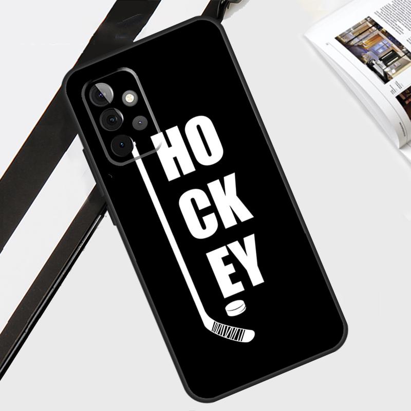 Ice Hockey Player Case For Samsung Galaxy A55 A35 A15 A56 A36 A26 A16 A06 A54 A34 A14 A12 A22 A32 A52 A13 A53