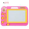 Mini Magnetic Drawing Board Erasable Colorful Writing Pad with One Pen Painting Graffiti Art Educational Preschool Tool Kids Toy