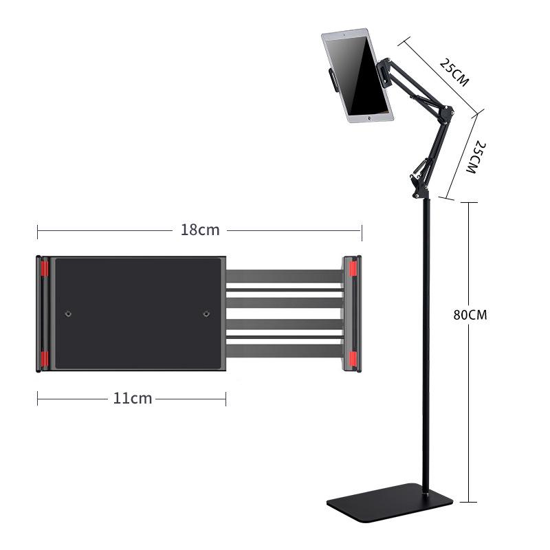 Bodenstehender Verstellbarer Metall-Tablet-Halter für iPad