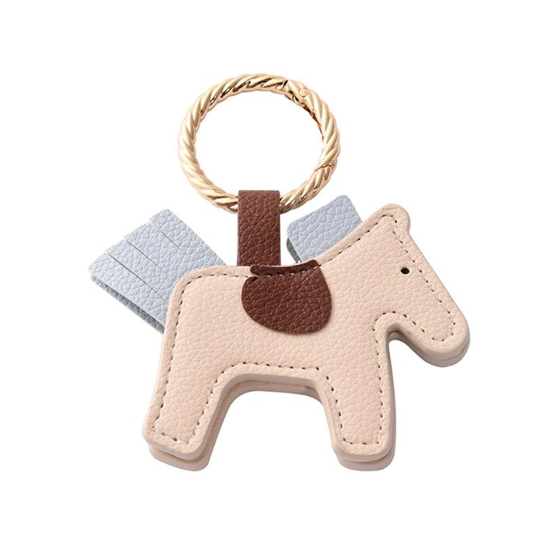 

Magnetic Hat Clip Convenient Horse Hat Clip Travel Accessories Practical Hat Keeper PU Texture for Hat and Bag Storaging