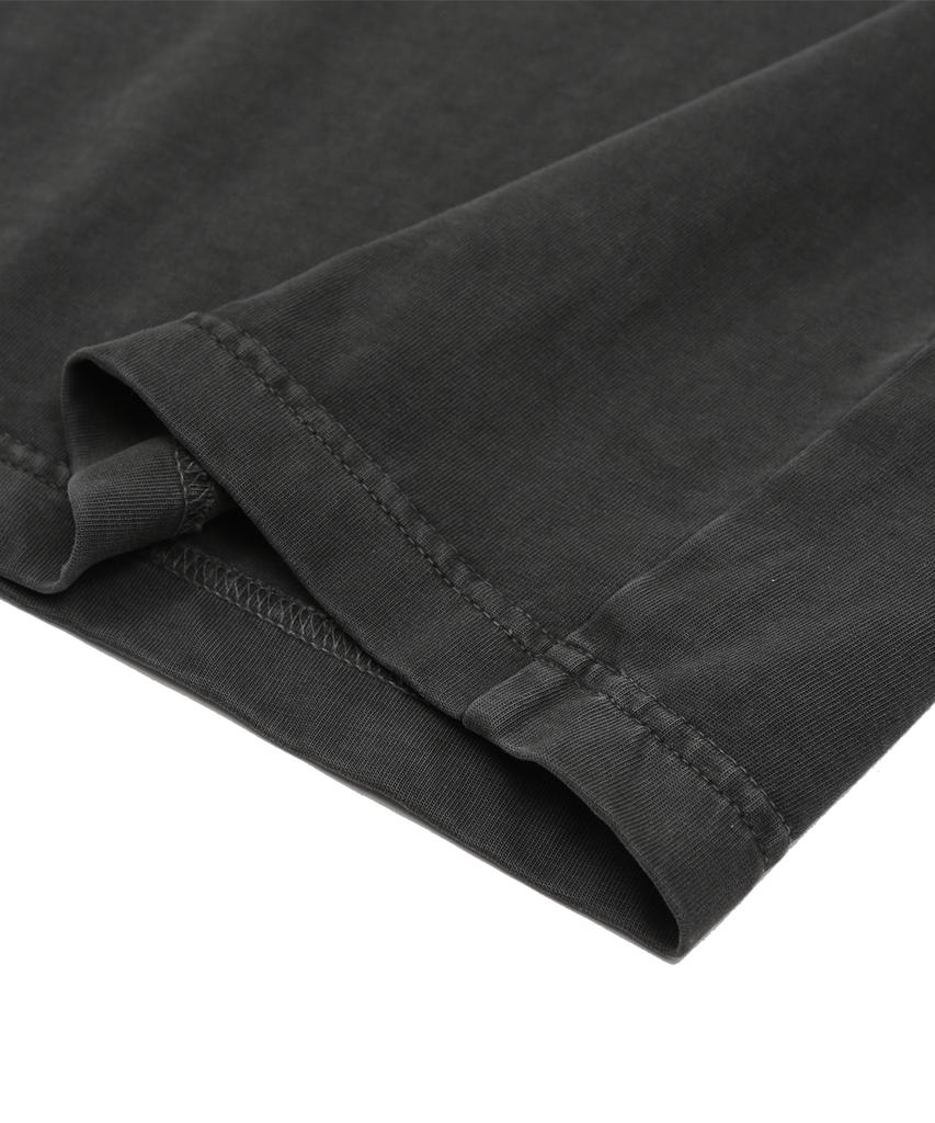 Haebeuopeudyuti Dyed Pocket T-Shirt (Dark Gray)