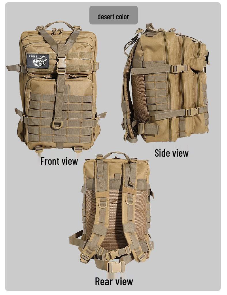 Multifunctional Outdoor Tactical Backpack - Camouflage Hiking & Mountaineering Bag