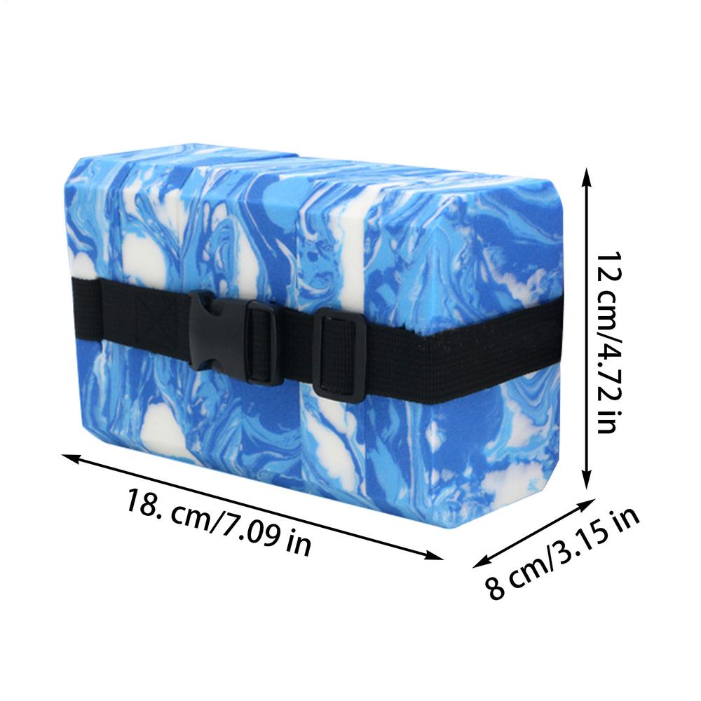 Swimming Float Belt EVA Water Aerobics Belt Adjustable Back Float Board Waistband Swim Buoyancy Aid Water Sports Training Belt