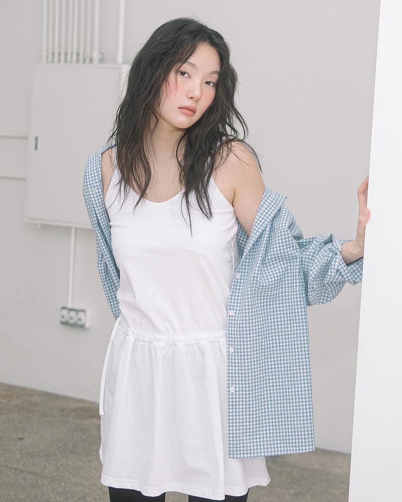 HAVISM Sleeveless Onepiece(White)
