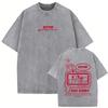 Rapper Bad Bunny Washed Vintage Tshirt DeBi TiRAR MaS FOToS DTMF Merch T Shirts Men Women Fashion Hip Hop Tshirts Streetwear