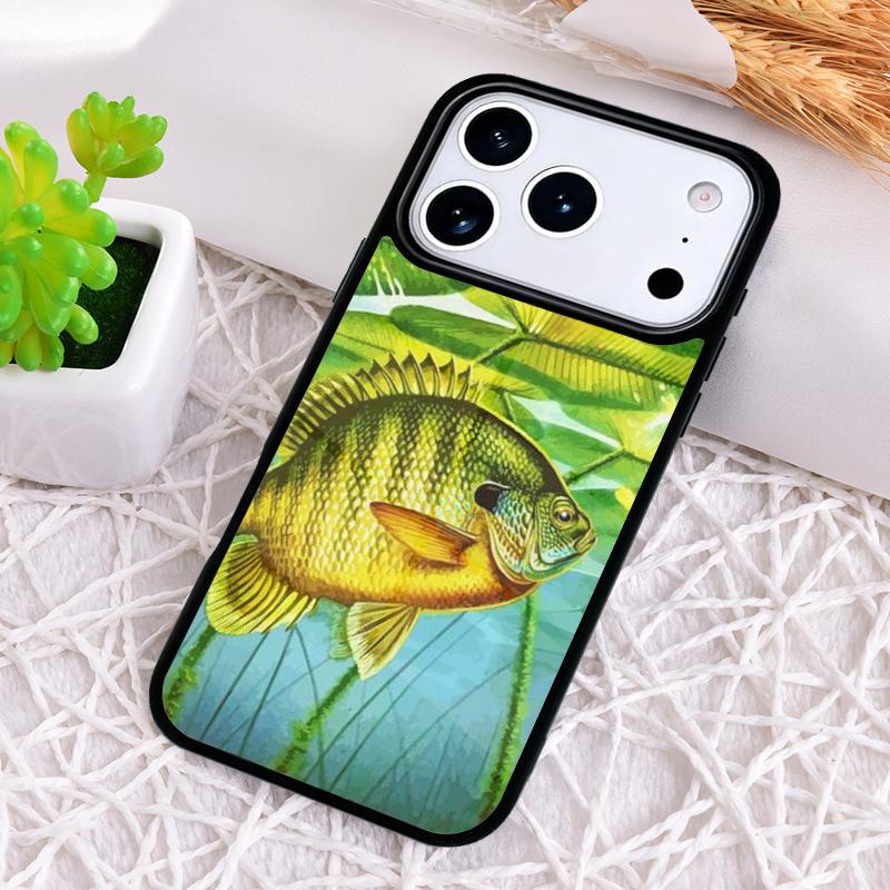 Karpfen Fisch Angeln Handyhülle für iPhone 17 Air 16 15 11 12 14 13 Pro Max Stoßfeste Hülle