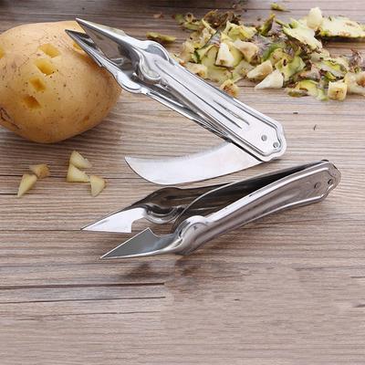 5PCS Multifunktions-Ananasmesser, Edelstahl-Macheten, Ananas-Clip-to-Eye-Ananasschäler