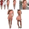 Elegant Womens Fashion Casual Romper Dress Lace Long Sleeve Sexy Short Jumpsuit