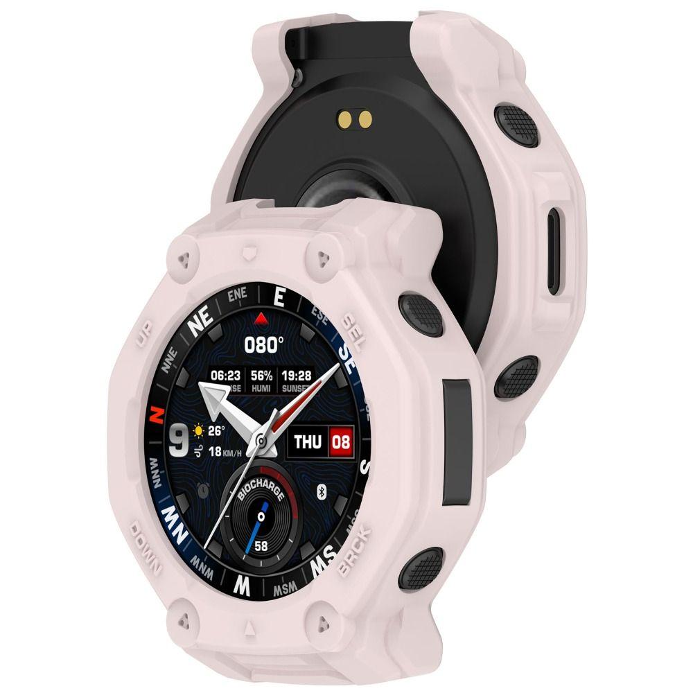 New TPU Protective Case Anti-Scratch Soft Screen Protector Hollow Frame Bumper for Amazfit T-Rex 3 Pro Smart Watch Accessories