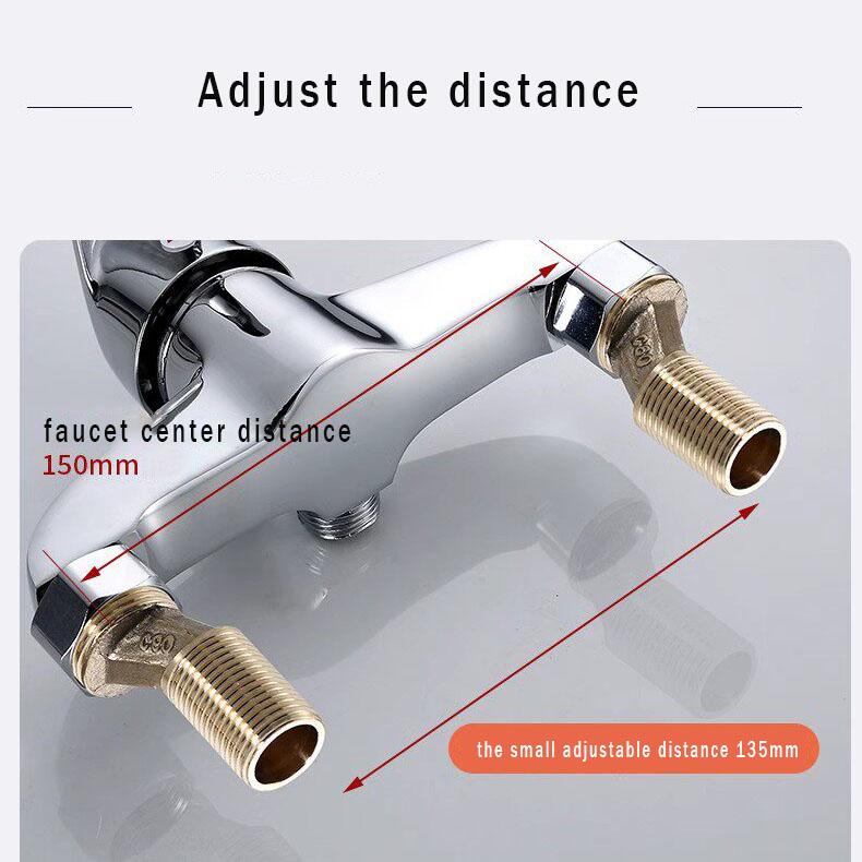 Faucet Accessories Brass Eccentric Faucet Nipple