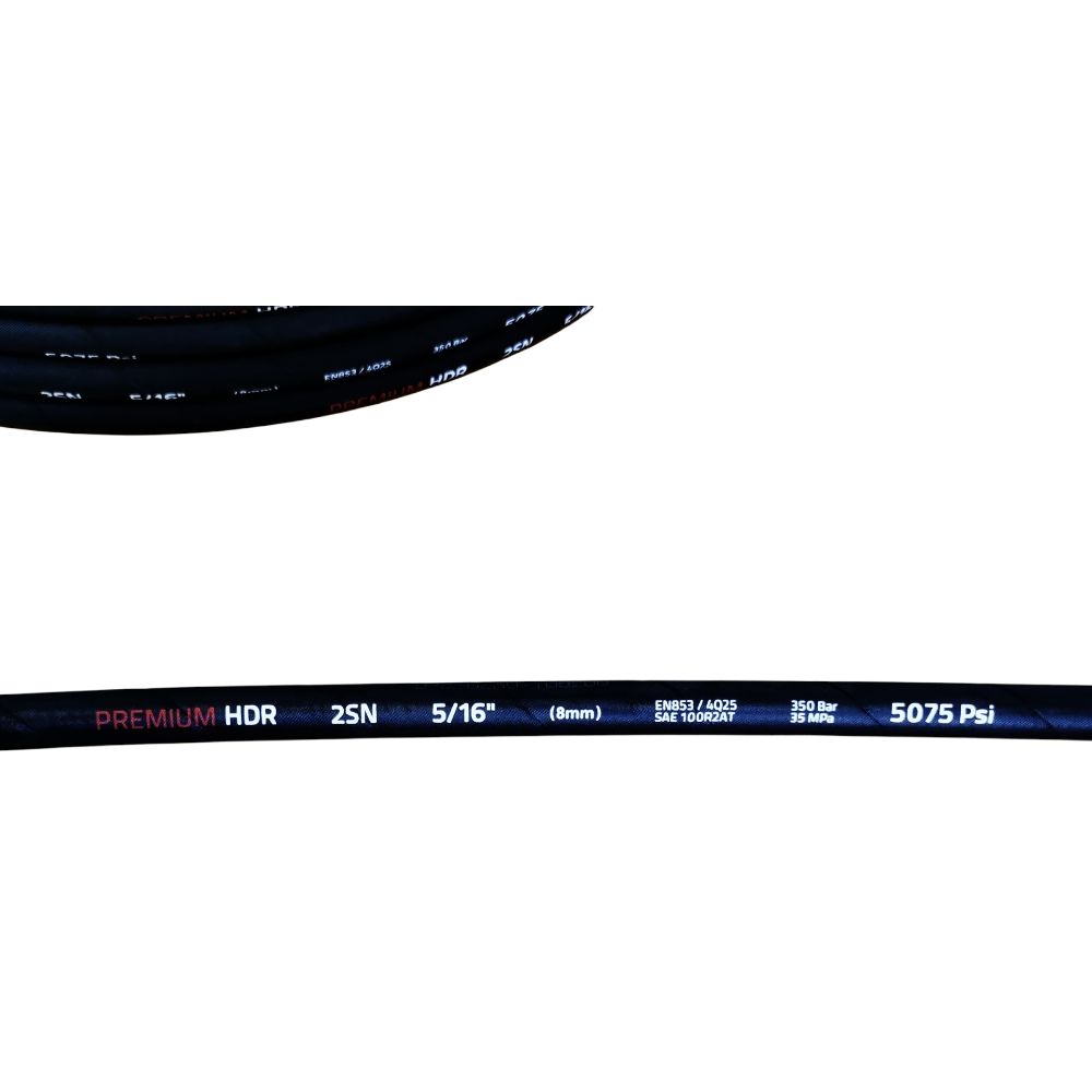 Premium Wąż Hydrauliczny Dn08 2Sn (5/16") 350 Bar