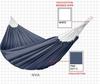 Outdoor Wind Hammock: Summer Swing, Indoor/Outdoor Tassel Hanging Net, Picnic & Camping Set