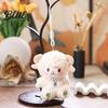 Soft Stuffed Sheep Toy Cute Plush Keychain Lamb Doll Pendant for Cartoon Backpack Handbag Kawaii Animal Charm Accessory Kids Adults Small