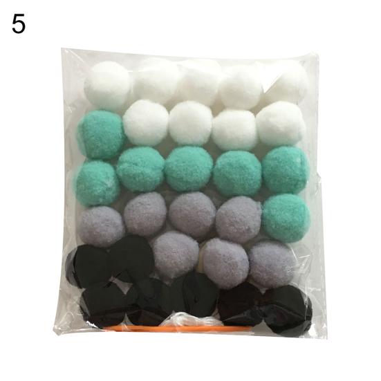 Nordic Style Colorful Pom Pom Ball Hanging Garland Birthday Party Nursery Decor