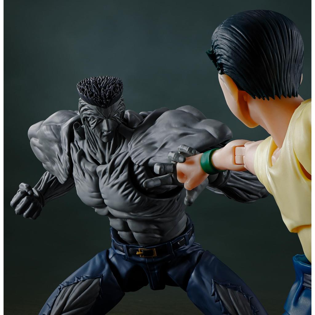 TAMASHII NATIONS SCH. Figuarts Yu Yu Hakusho Younger Toguro, 100 % 180 mm, PVC und ABS, bemalt, bewegliche Actionfigur