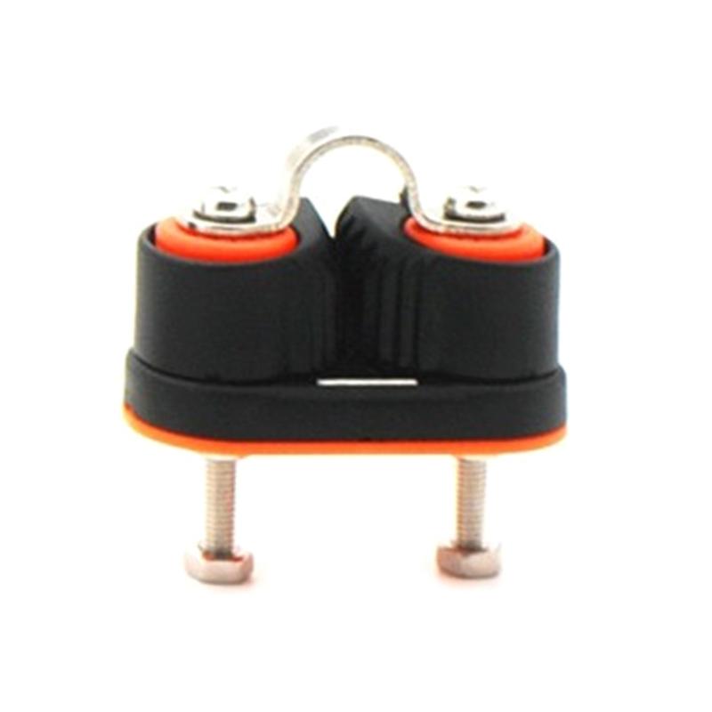 Double Rows Kayak Bearing Cleat Pilates Equipment Marine Boat Fast Entry Wire Clamp for Awnings Secure Cable Connections