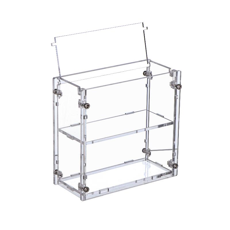 1 Set Acrylic Dust-Proof Showcase & Storage Organizer Box 1/64 Diecast Model Car Display Case With Cover For Minigt Tomica