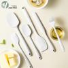 6-Piece High-Temp Resistant Silicone Baking Set: Spatulas, Cream Knife & Oil Brush