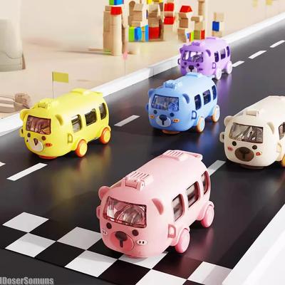 Cute Toy Car Cup with Straw Strap Indoor Outdoor Plastic Mug Large Capacity for Summer Drinkware Boy Kids Gift BPA Free
