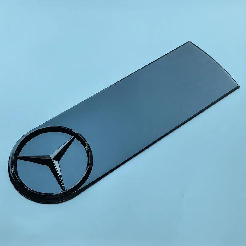 

Автомобильная наклейка Черная мягкая резиновая наклейка 3D значок-звезда для Mercedes Benz W463 G500 G550 G55 G63 Крышка защиты запасного колеса багажника автомобиля S spare tire sticker