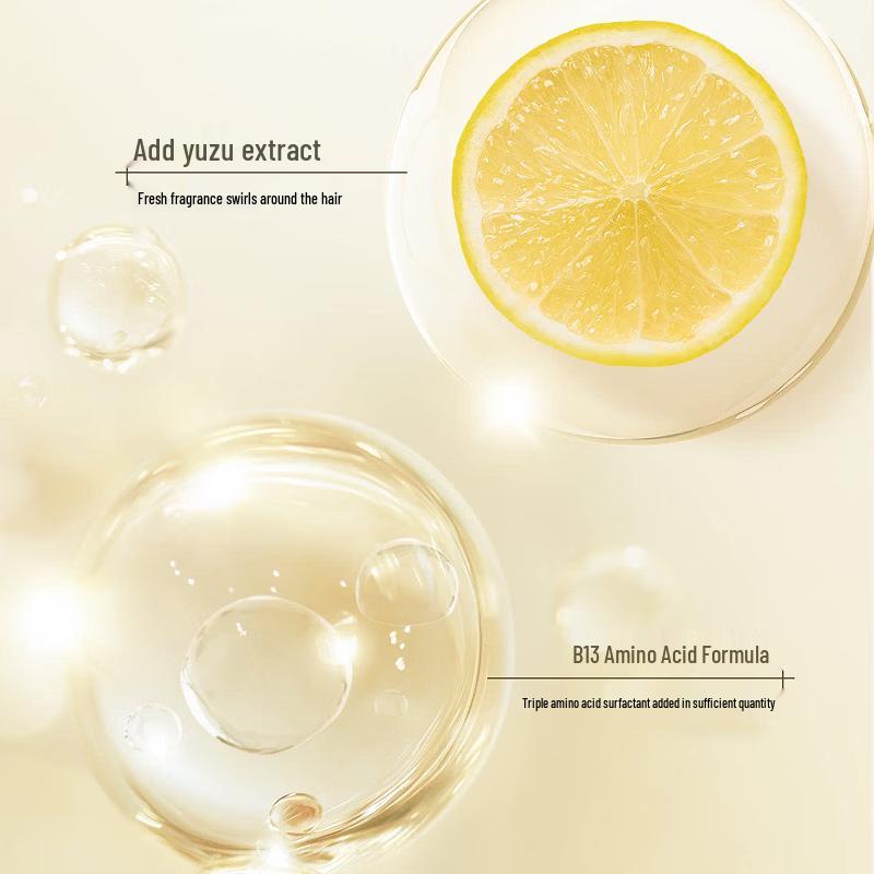 Asaka Yuzu Amino Acid Anti-Dandruff Volumizing Shampoo